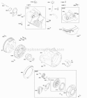 Blower HousingShrouds Flywheel Rewind Starter Diagram and Parts List for 21M214-0137-E1  Briggs and Stratton Engine